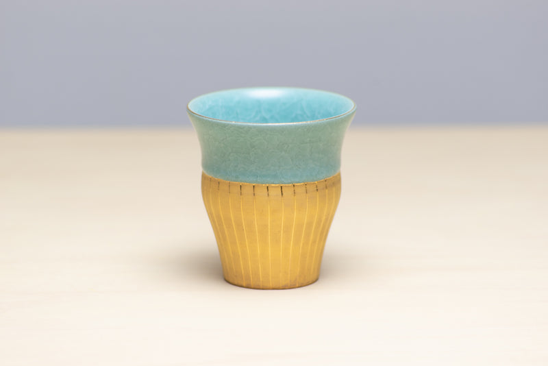 Warm stripe cup (Blue)